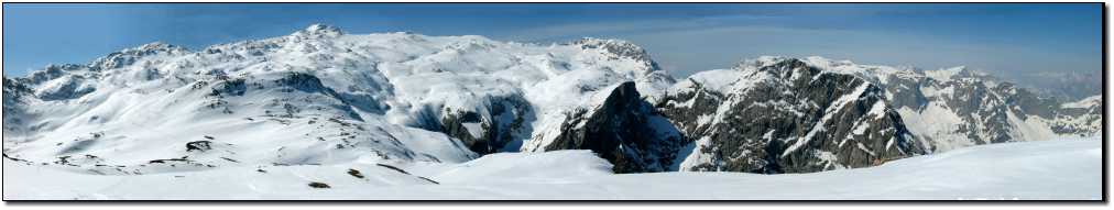 panoramic pictures from Hochkönig