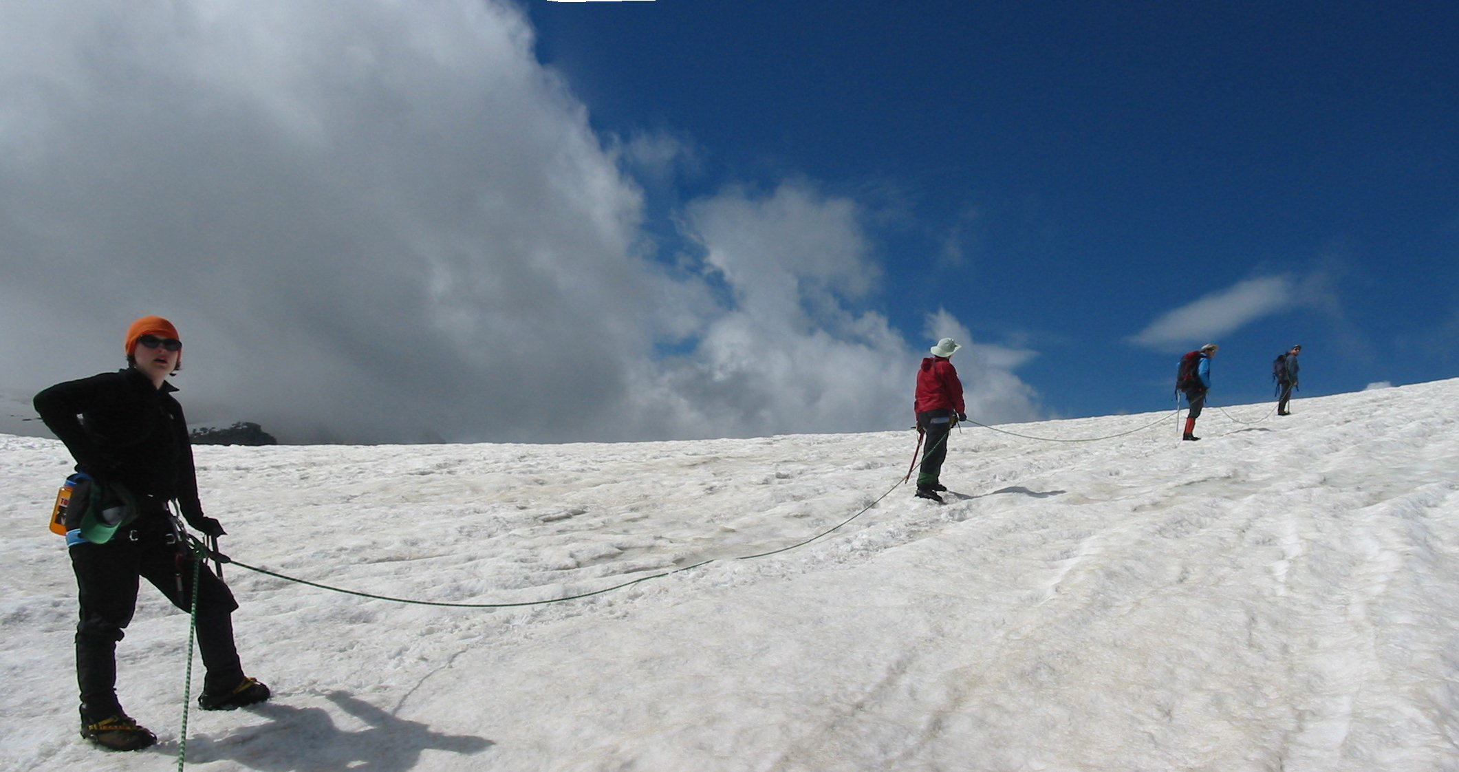 Ascent on Klondike Peak
