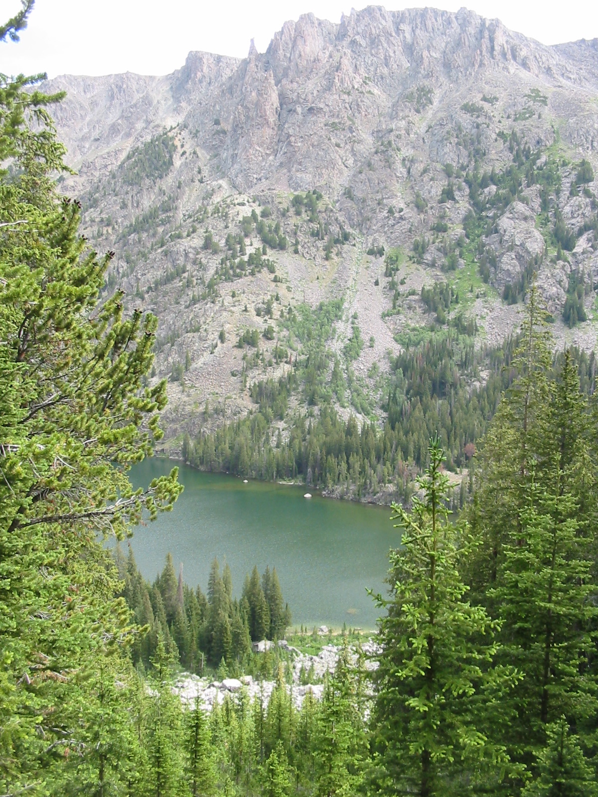 Slide Lake from Xmas tree valley