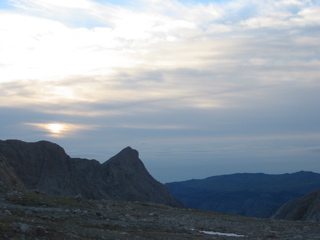 Sunrise on the Continental Divide