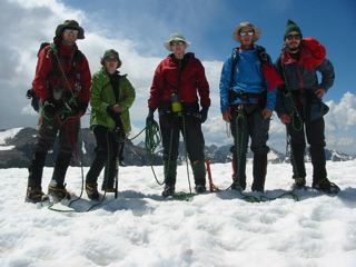 Group on top of Klondike Peak (standing)