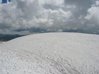 Klondike Peak's snow dome