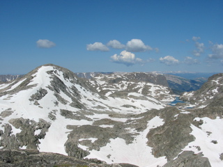 Tundra valley and Tundra Peak